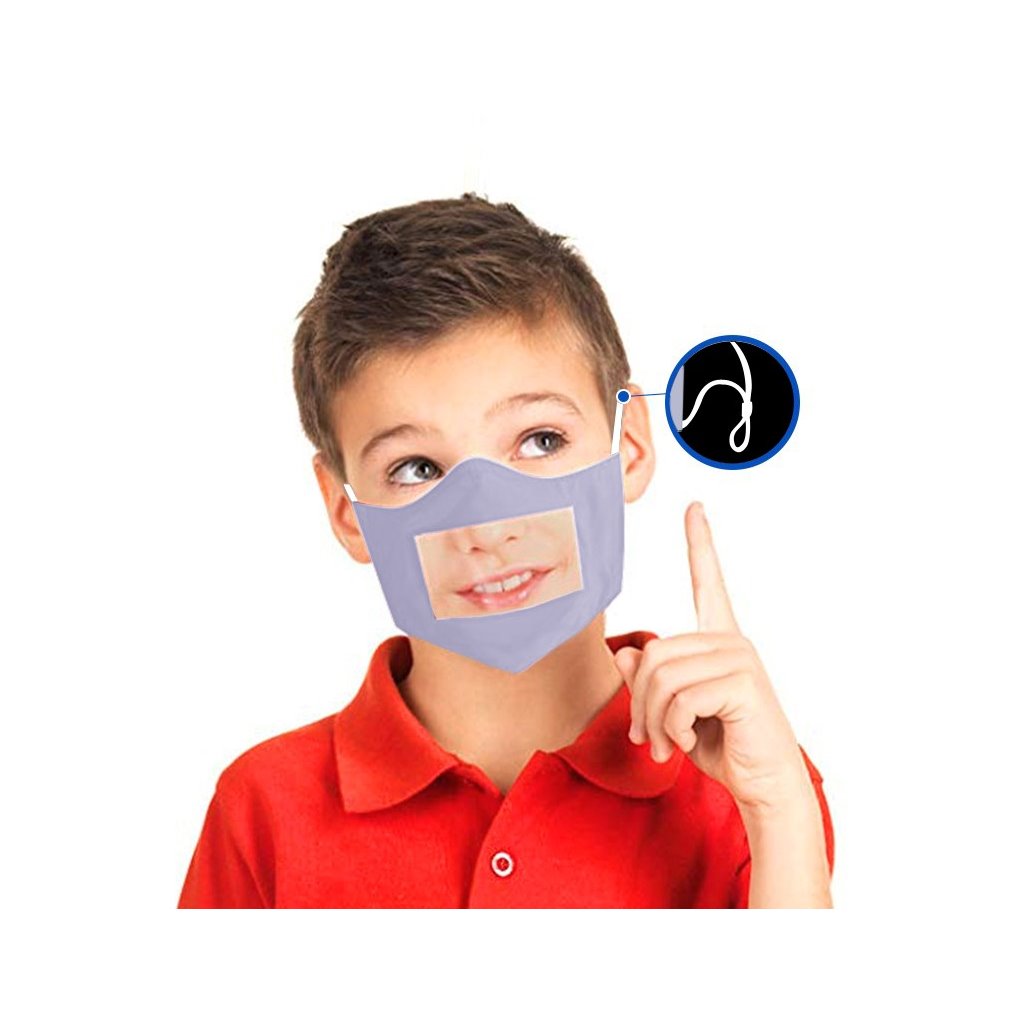 Childrens Clear Face  Mask