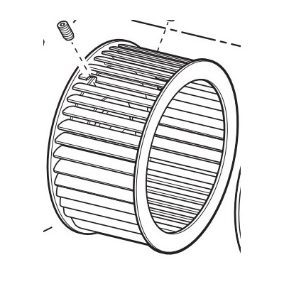 Fan Wheel (Aluminum)
