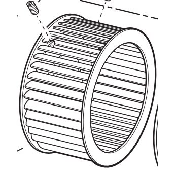 Fan Wheel (Aluminum)