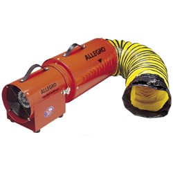 ComPAXial DC Blower w/25 ft Duct/Can