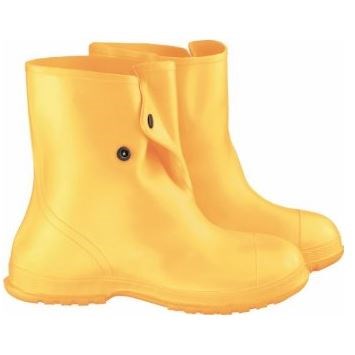 Boot PVC 10 inch yellow overshoe