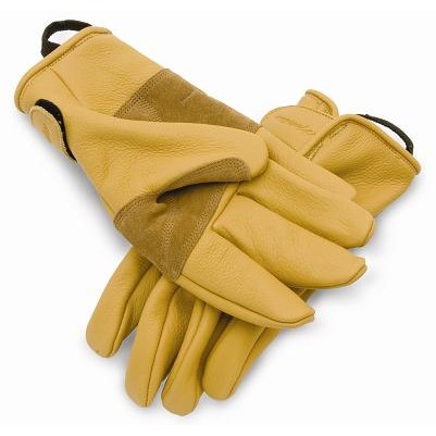 Glove cotton lnd knit wrist