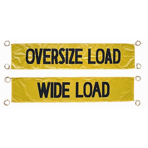 Wide Load/Oversize Load Hwy Banner
