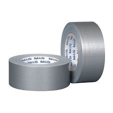Silver Cloth Duct Tape, 12.5 mil, 2x60