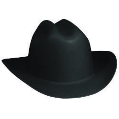 Western Outlaw Cowboy Hard Hat Black