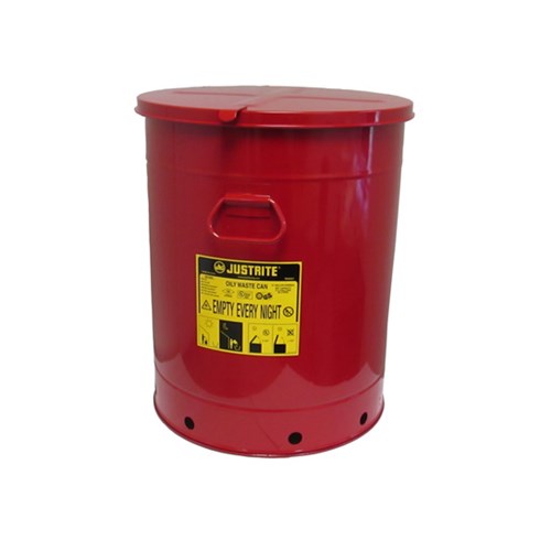 Oily Wast Can 21 Gal Hand Operated Cover