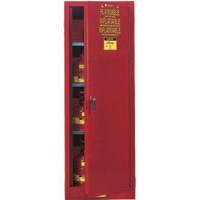 Slimline Red Safety Cabinet, 22 Gal