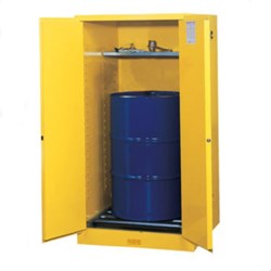 Vertical Drum Storage Cabinet, 1-55 Gal