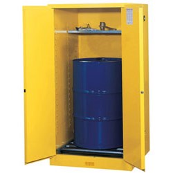 Vertical Drum Storage Cabinet, 1-55 Gal