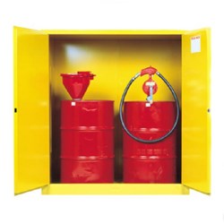 Vertical Drum Storage Cabinet, 2-55 Gal