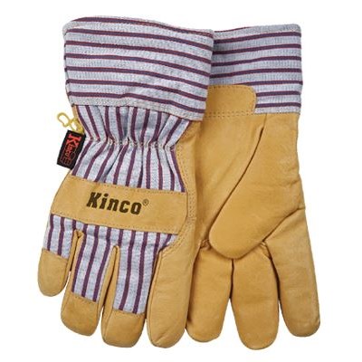Pigskin Leather Grain Lined Glove, 2X