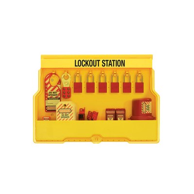 Lockout Station Elect Lockouts, A1106RED