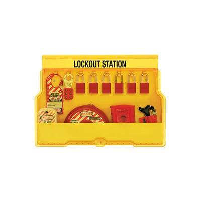 Lockout Station Valve Lockout & A1106RED