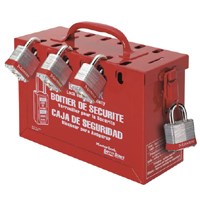 Group Lock Box - Red