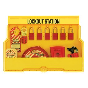 Lockout Station Valve Lockout & A1106RED