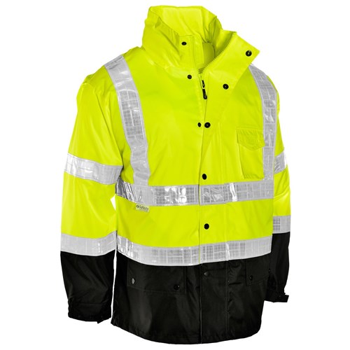Storm Stopper Lime Rain Jacket. 4X-5X