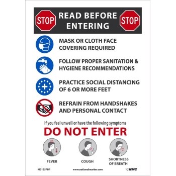 STOP! READ BEFORE ENTERING
