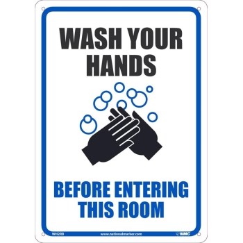WASH YOUR HANDS BEFORE ENTERING