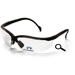Safety Glass, Readers 1.0 Mag, Clear Len