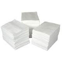 Oil Only Sorbent Pads, Single, 100/case