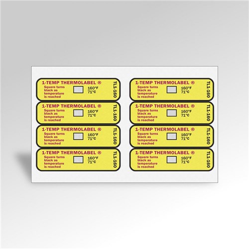 ThermoLabel Temp Labels, 160 degrees