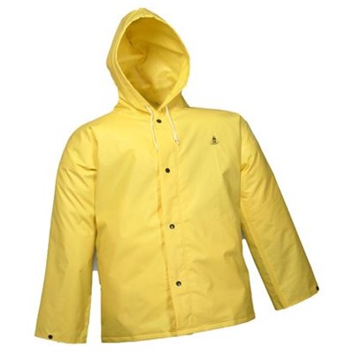 Rain Jacket, yellow, storm fly front,