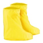 PVC Boot/ Shoe Cover, Yellow 15 Inch, MD