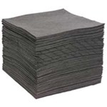 Gray Bonded Sorbent Pads, Single Weight