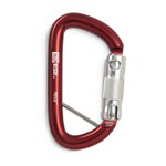 Auto Lock Carabiner with Keeper Red CMC