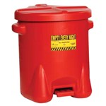 Safety Oil Waste Can 10 Gal Red