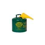 Safety can, 5 gal, Type I, Metal - Green