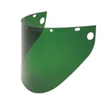 High Perform. Faceshield Ext View, Green