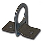 D-Ring 2 Hole Steel Anchor Plate