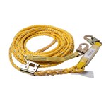 Rope Lifeline Sys, 130ft 5/8in Poly Rope