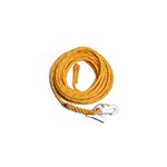 Rope Lifeline, 150ft 5/8in Rope,SnapHook