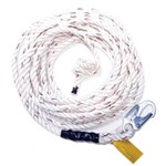Polydac Rope, 25 ft with Snaphook End