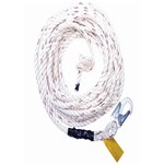 Polydac Rope, 30 ft with Snaphook End