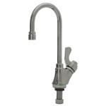 Lead-free gooseneck faucet, compression