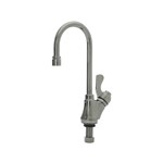 Lead-free gooseneck faucet, compression