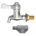 PCP self-closing, plain end, bib faucet,