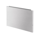 Access panel, stainless steel w/high