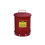 Oily Wast Can 14 Gal Foot Operated Cover