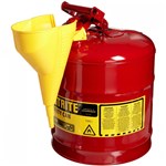 Safety Can, Red Type I, 5 gal, Metal