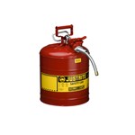 Safety Can, Red Type II, 5 gal, Metal