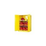 Safety Cabinet, 90gl, 65x43x34, Yellow