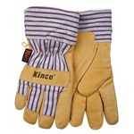 Pigskin Leather Grain Lined Glove, XL