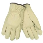 Pigskin Leather Grain Drivers Glove, XL
