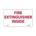 FIRE EXTINGUISHER INSIDE, 3X5, PS VI