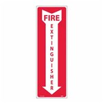 FIRE EXTINGUISHER, 4X12, PS VINYL, 2