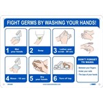 FIGHT GERMS BY WASHING YOUR HANDS